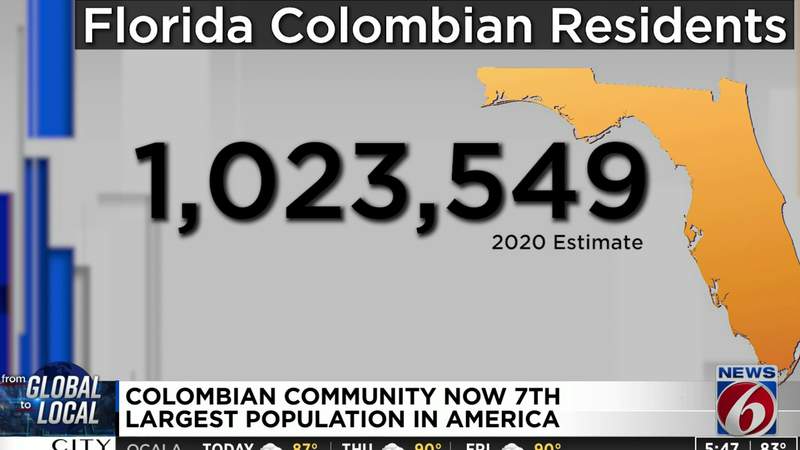 Colombian community in the US is 7th largest Hispanic population