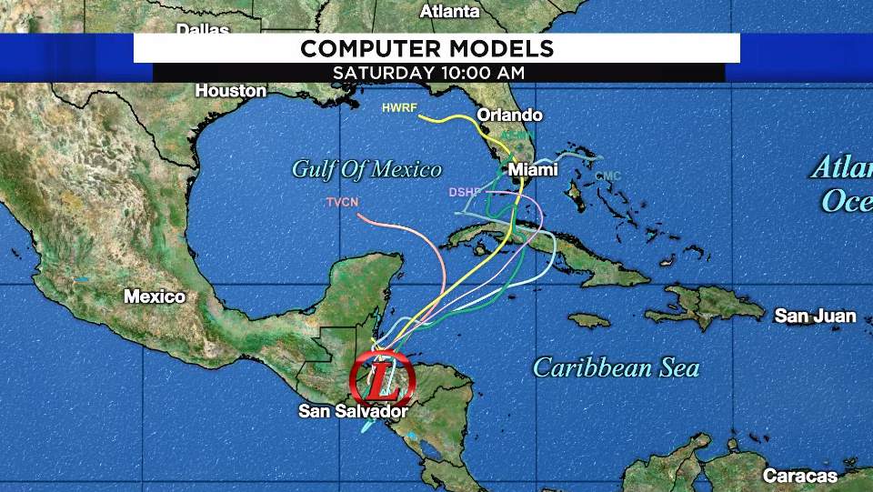 Tropical Tracker: Weakened Eta could approach Florida early next week