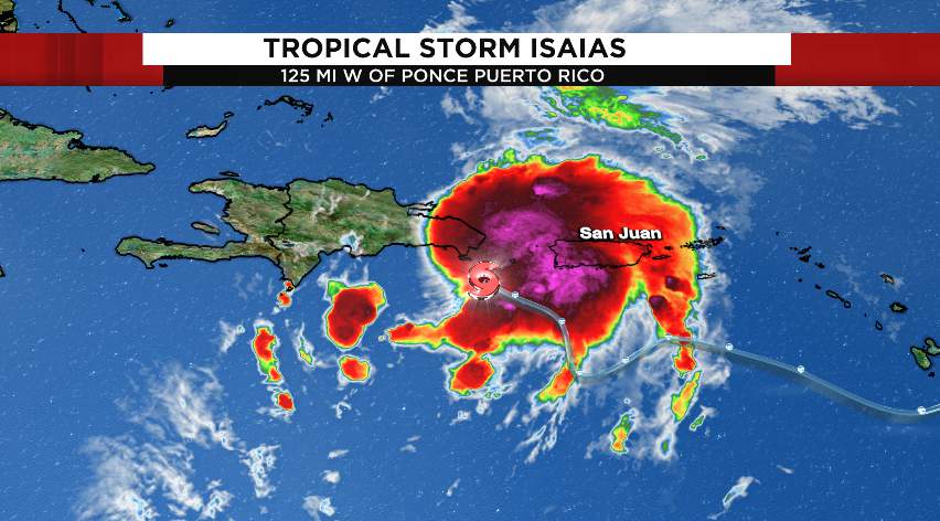 Tropical Tracker: What could be in the cards for Tropical Storm Isaias