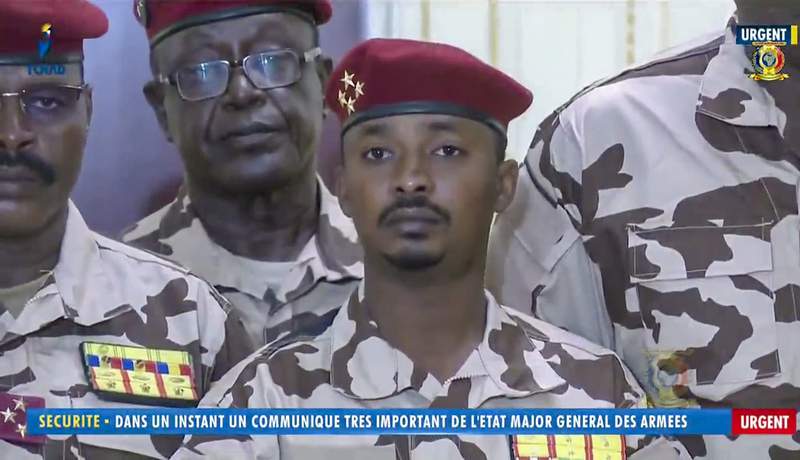 Chadian opposition decries Deby's son as interim leader