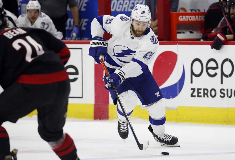 Lightning's Goodrow proving his value to Stanley Cup champs