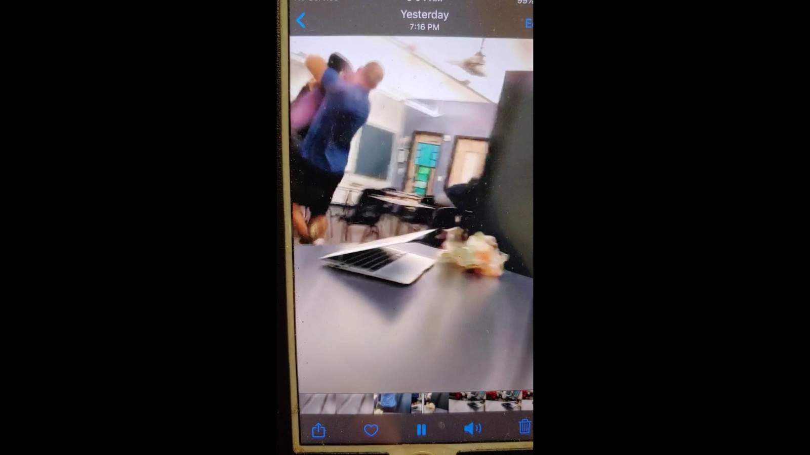 Video shows Flagler teacher physically throwing 14-year-old student from class
