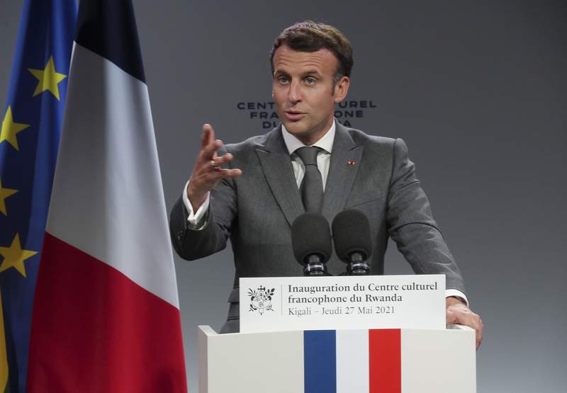 France's Macron admits some guilt for Rwanda's genocide
