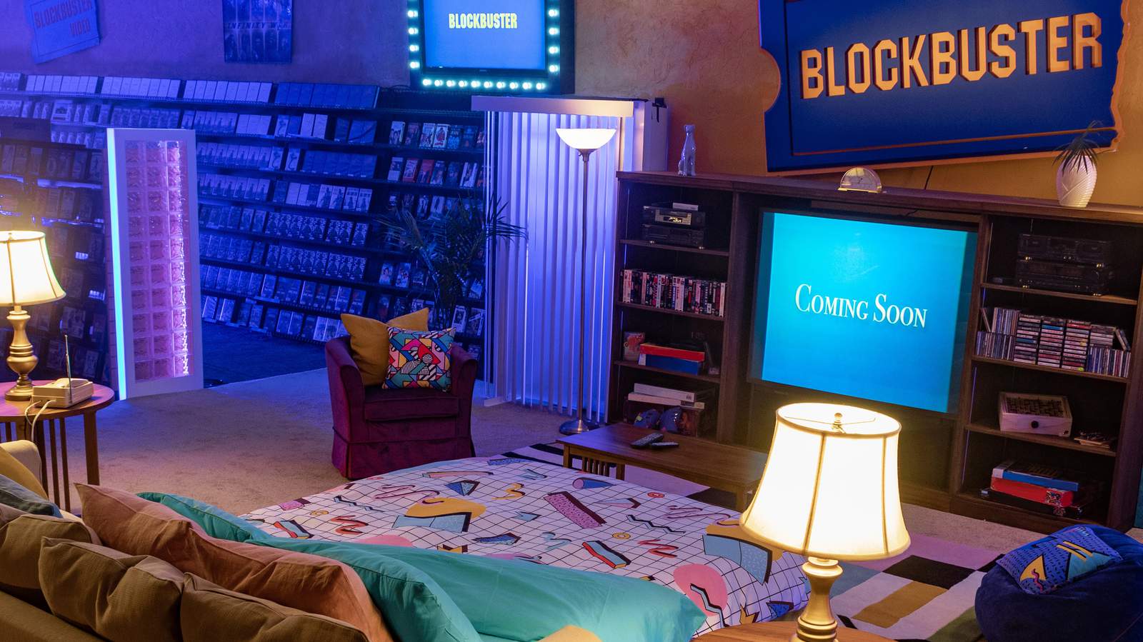 You can have sleepover in world’s last Blockbuster for $4 a night