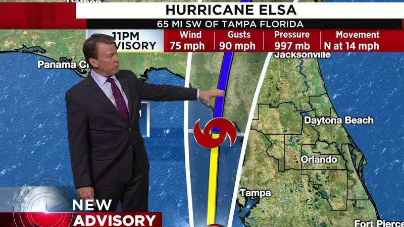 TIMELINE: Here’s when Elsa will impact Central Florida