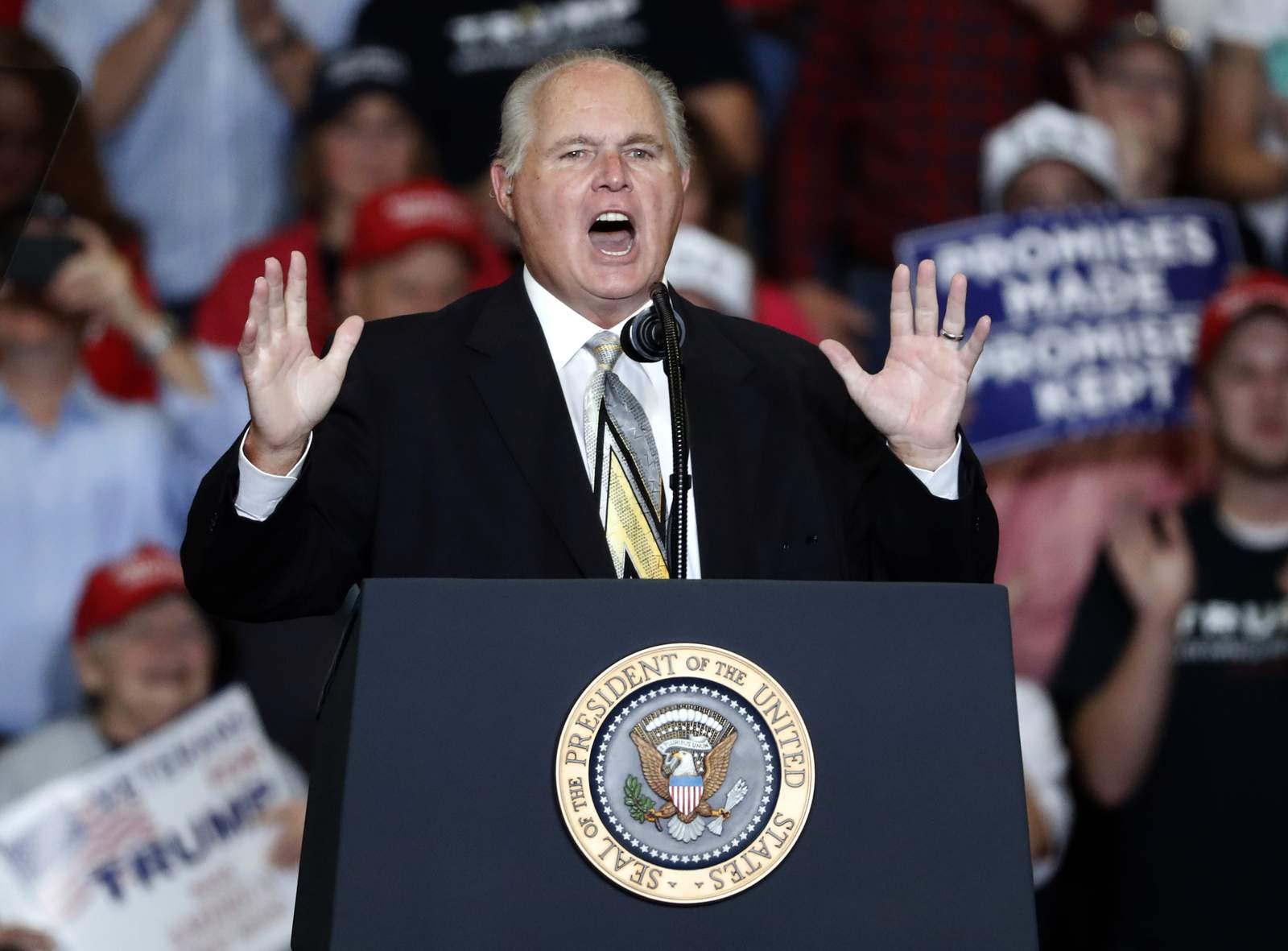 Controversy swirls in Florida over lowering of flags for Rush Limbaugh