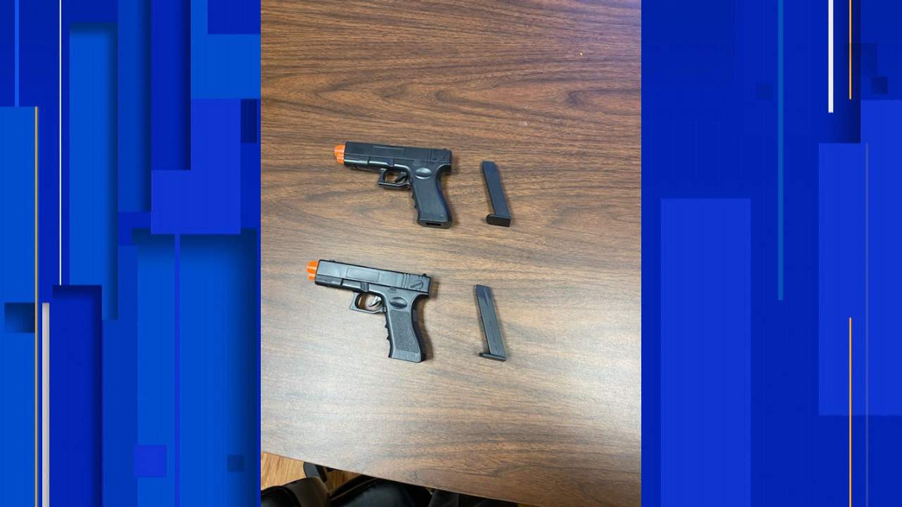Kid shot with airsoft gun at Holly Hill School, 2 students face charges, police say