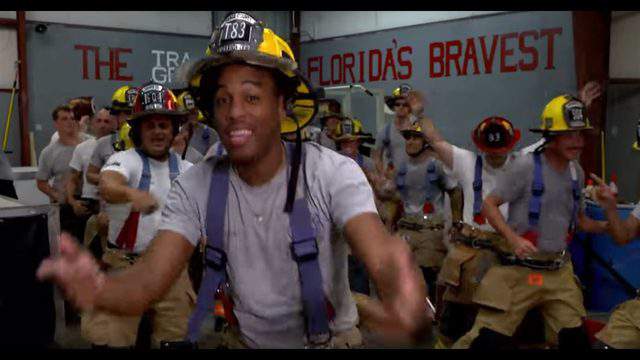 Orange County Firefighters Lip Sync To National Spotlight