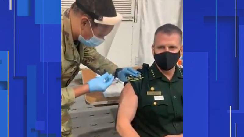 Orange County sheriff continues push to get everyone in his department vaccinated