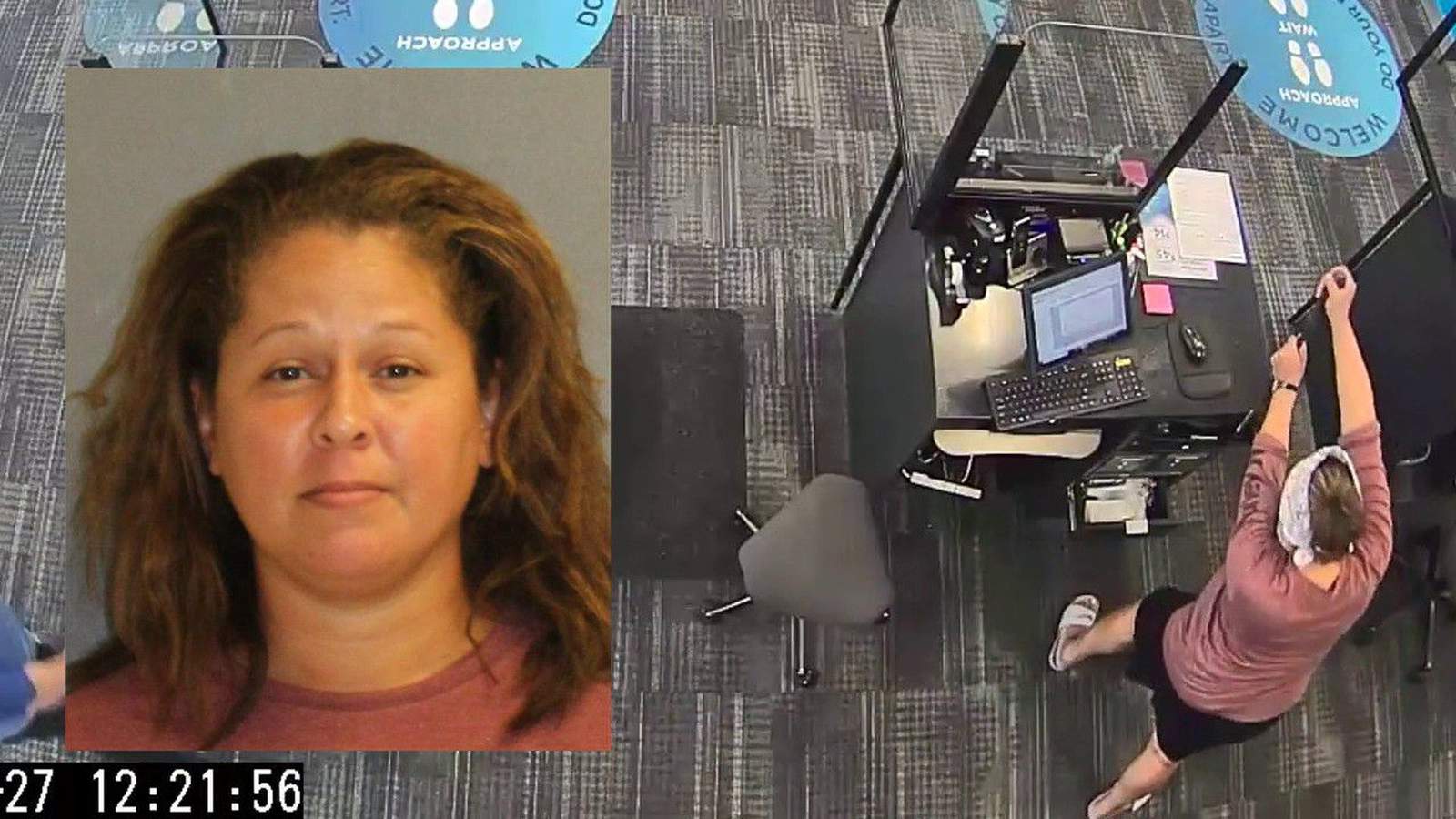 Video: Woman upset about refund uses crowbar to steal money from Spectrum store, police say