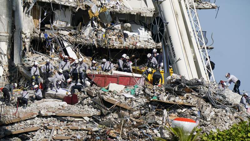 UPDATE: Death toll in Florida condo collapse rises to 11; more than 150 still missing