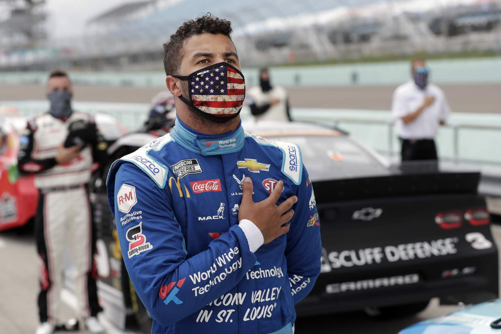 Noose found in Bubba Wallace’s NASCAR stall had been there since last year, FBI says