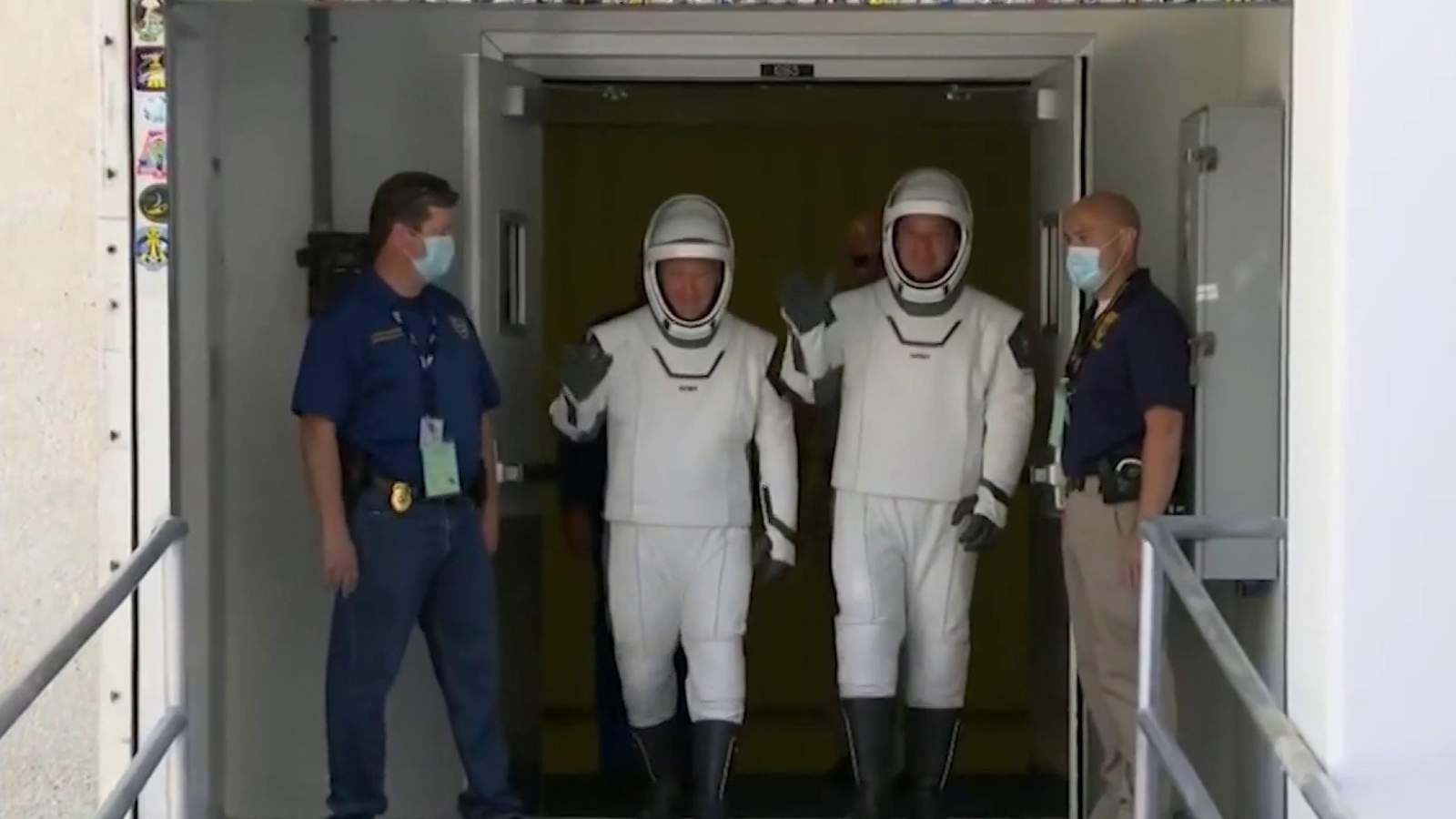 Space Coast residents buzzing ahead of historic astronaut launch