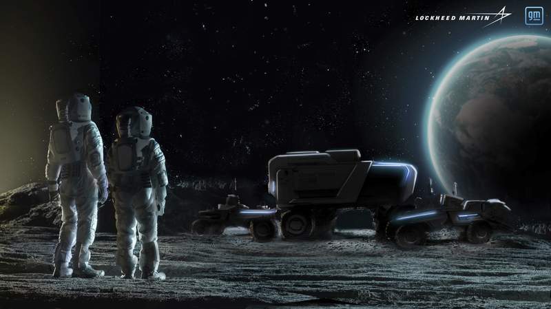 GM’s newest vehicle: Off-road, self-driving rover for moon