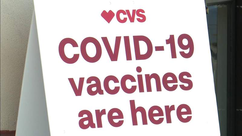 CVS pharmacy locations will now offer walk-up vaccines