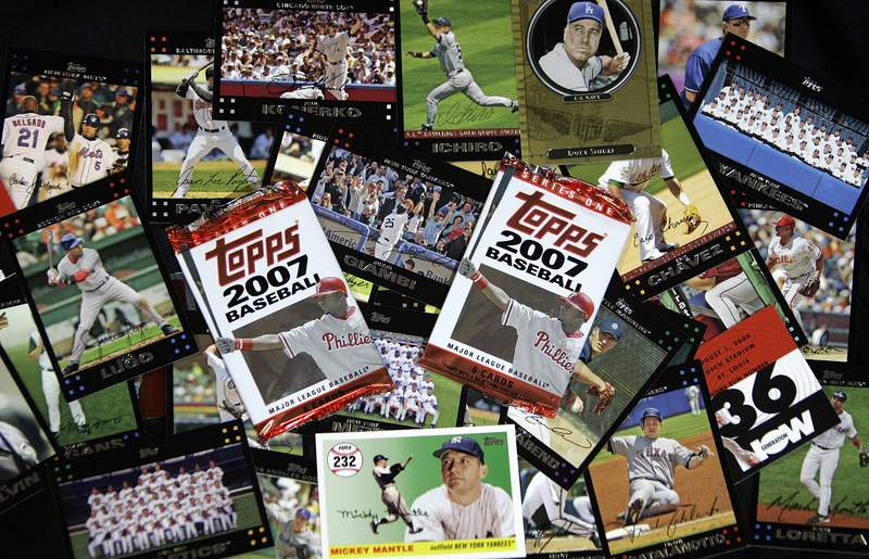 MLB to end 70-year partnership with Topps trading cards