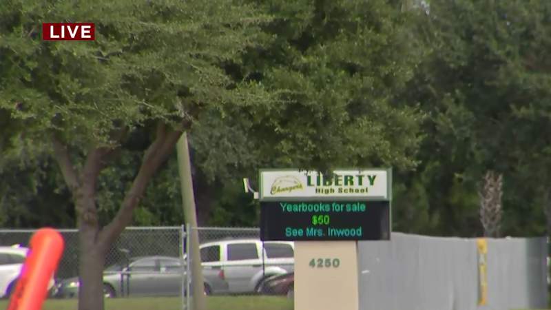 Lockdown lifted at Liberty High School near Kissimmee after student located