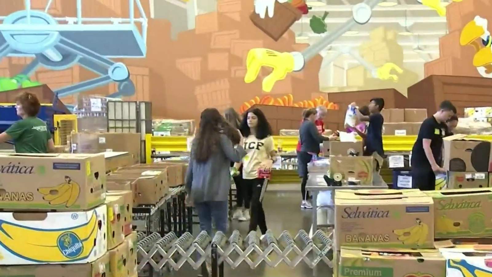 Second Harvest Food Bank prepares to distribute more meals after donation from Disney