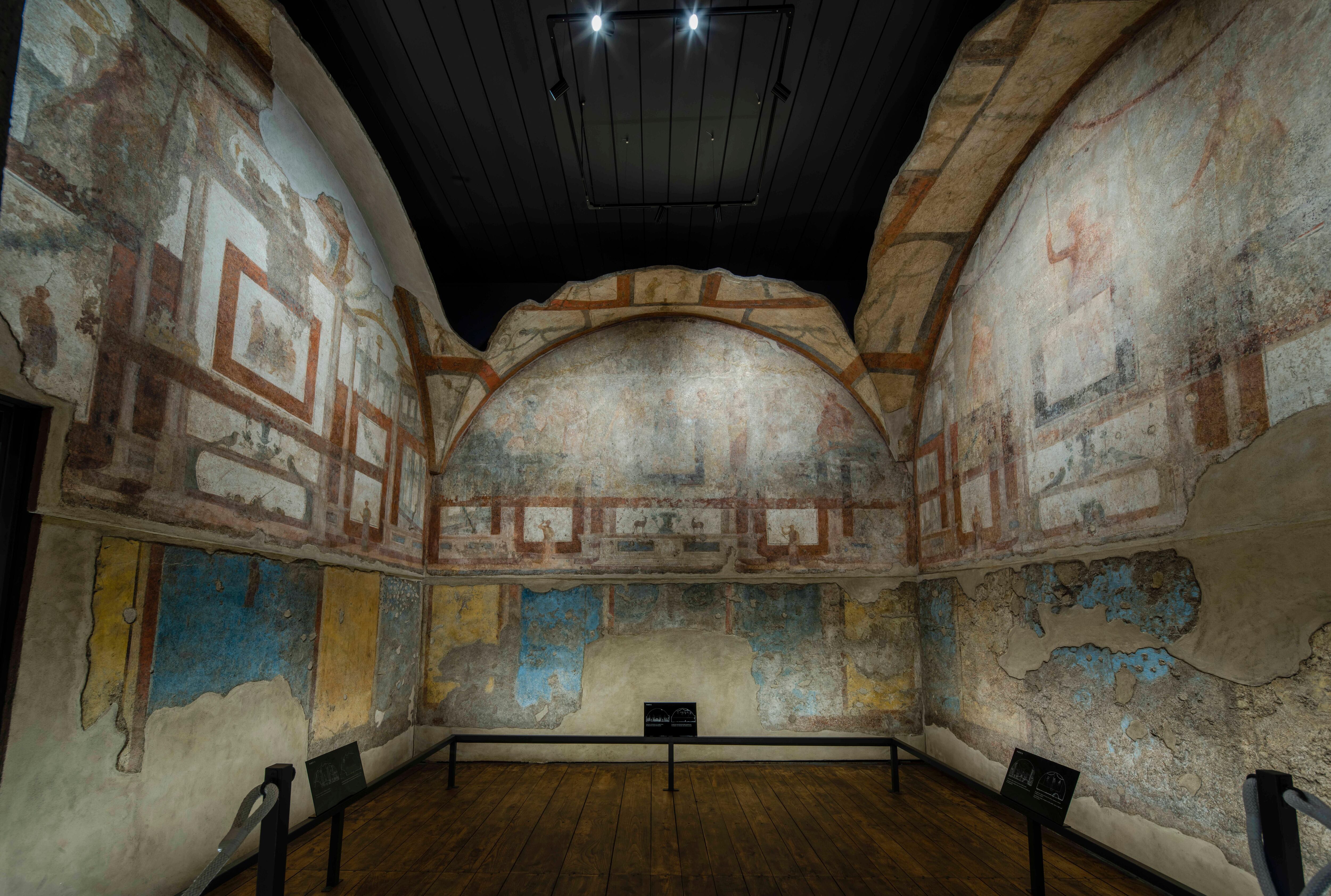 Ancient home, prayer room open at Rome’s Baths of Caracalla