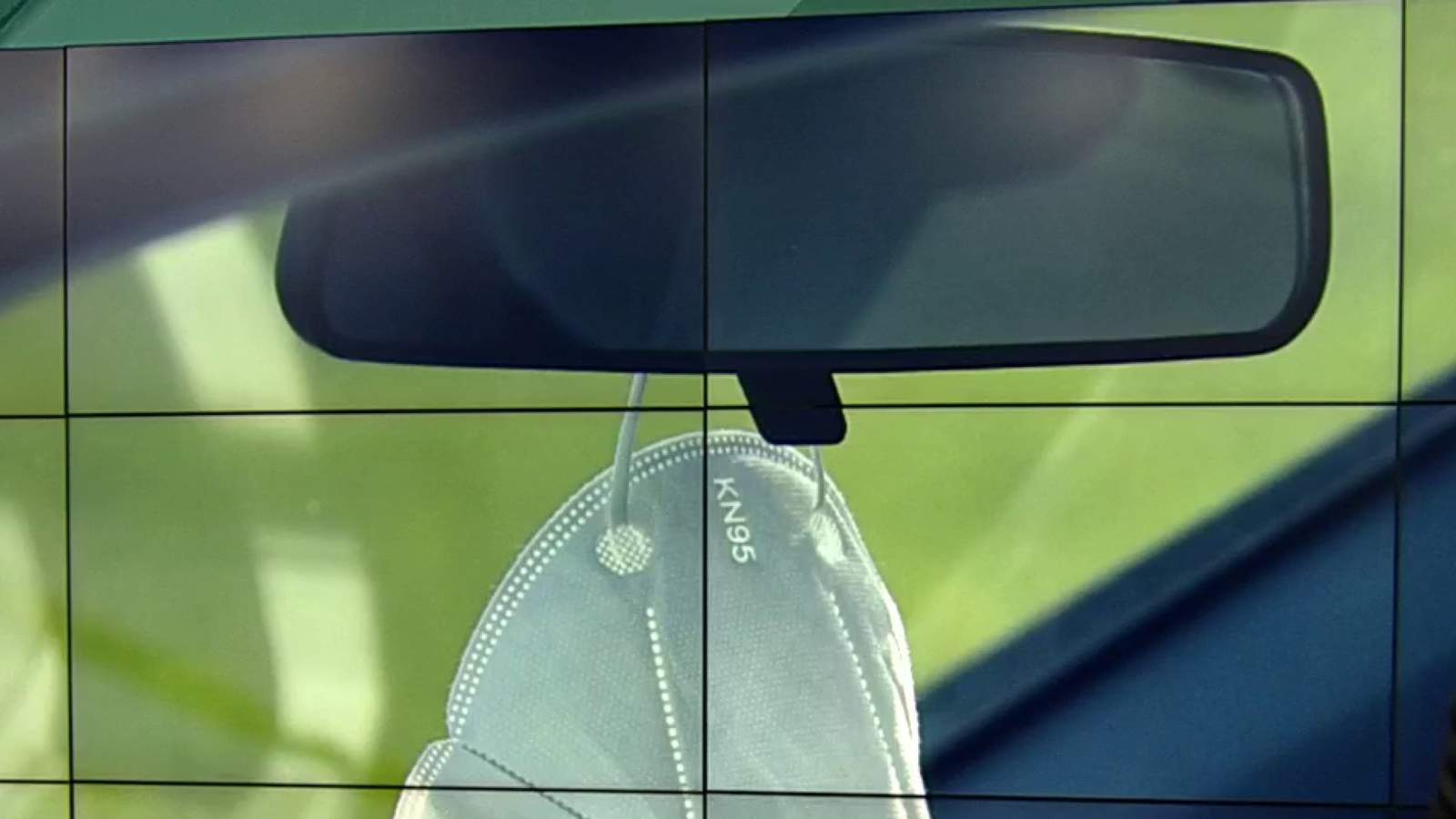 Hanging a face mask from your rear view mirror is dumb. Trooper Steve explains why