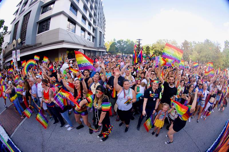 Celebrating Pride Week in Orlando