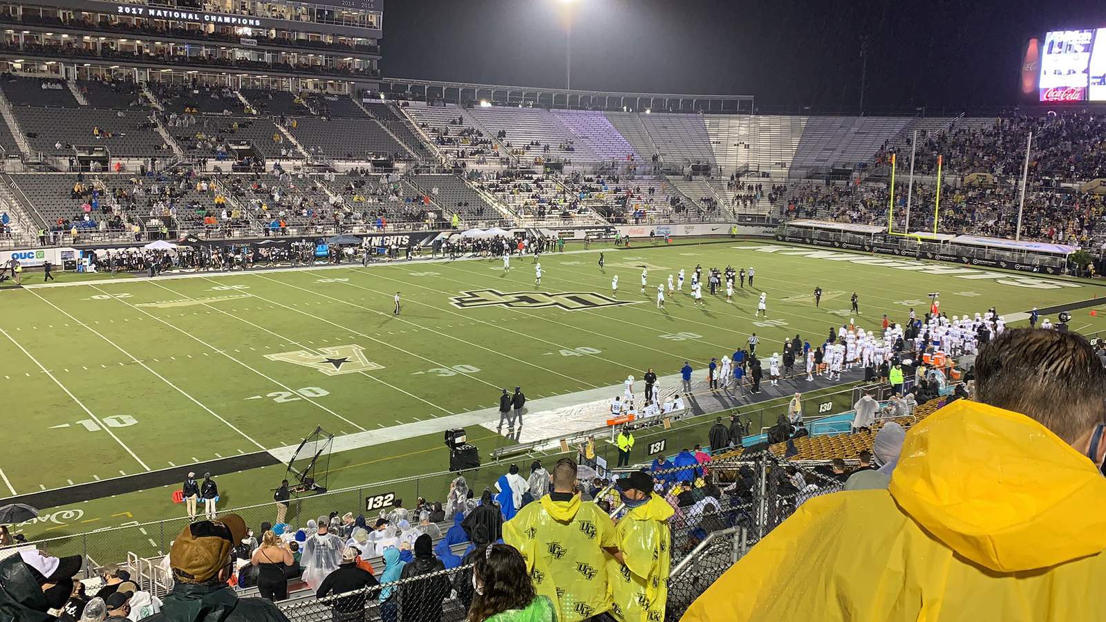 UCF Knights play Tulsa with new coronavirus rules for fans