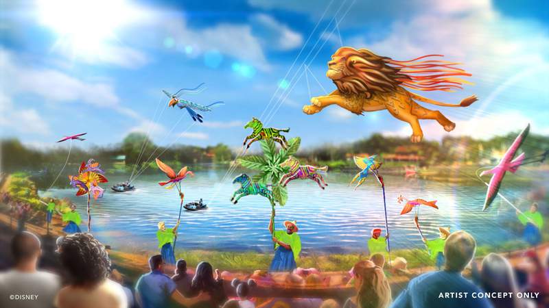 ‘Disney KiteTails’ aims to awe Animal Kingdom crowds for Disney’s 50th