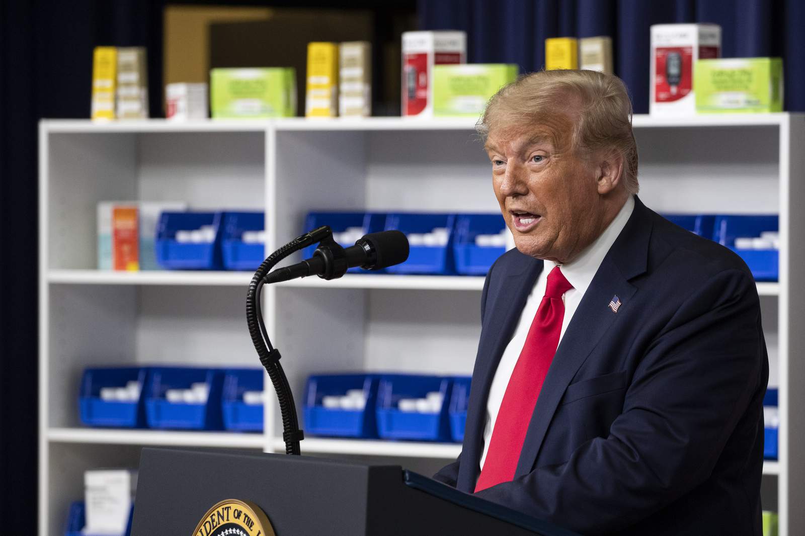 With no new law to curb drug costs, Trump tries own changes