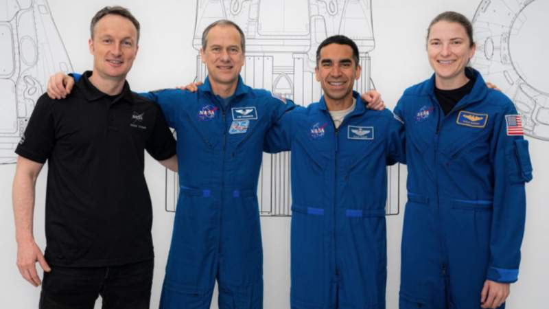 Crew-3 speaks at Kennedy Space Center ahead of NASA, SpaceX launch this weekend