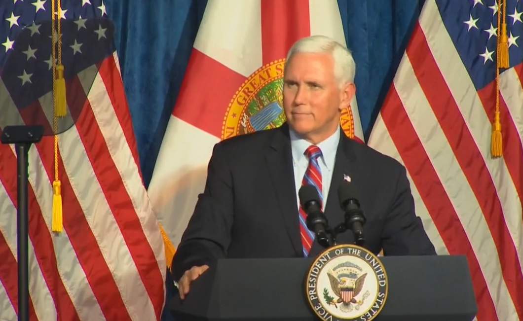 Vice President Mike Pence speaks at Latinos for Trump event in Kissimmee