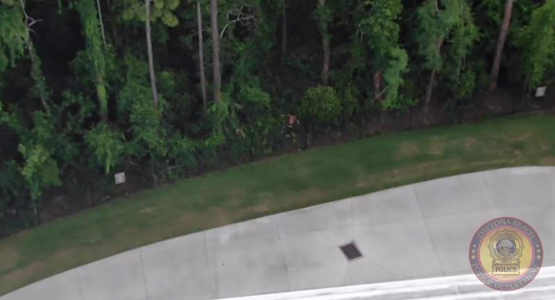 Video: Daytona Beach police drones help track down hit-and-run suspect