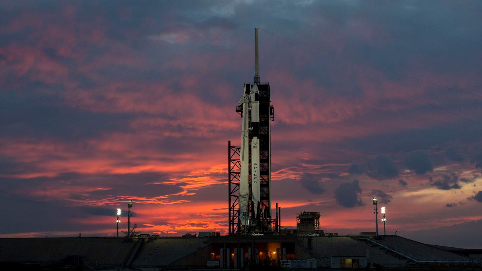 Chance of weather scrub on Crew Dragon astronaut launch day ‘very high,’ SpaceX officials say