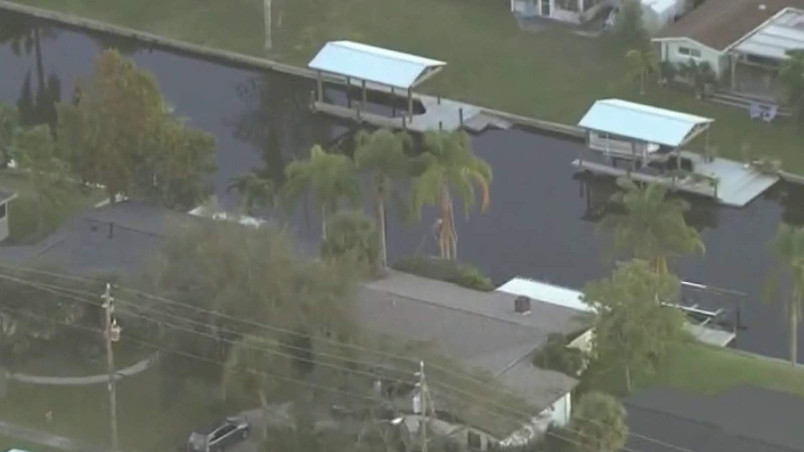 Baby rescued from canal in Merritt Island