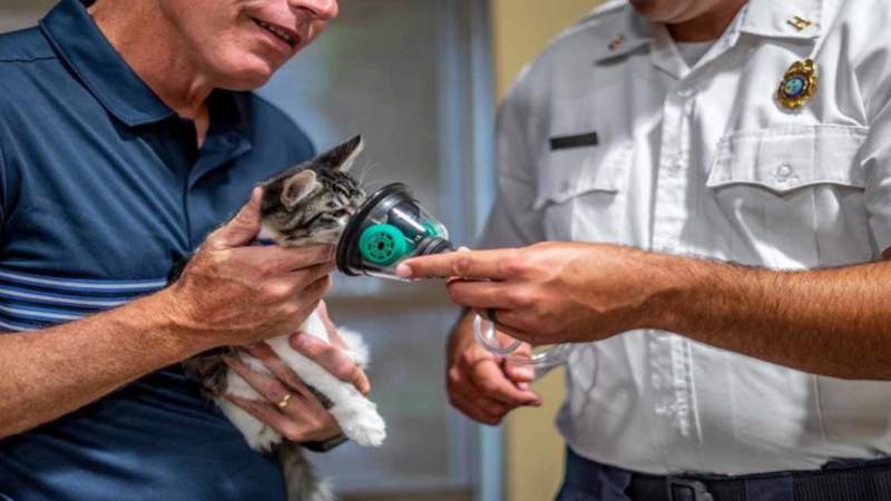 Oxygen masks that save pets donated to Seminole County