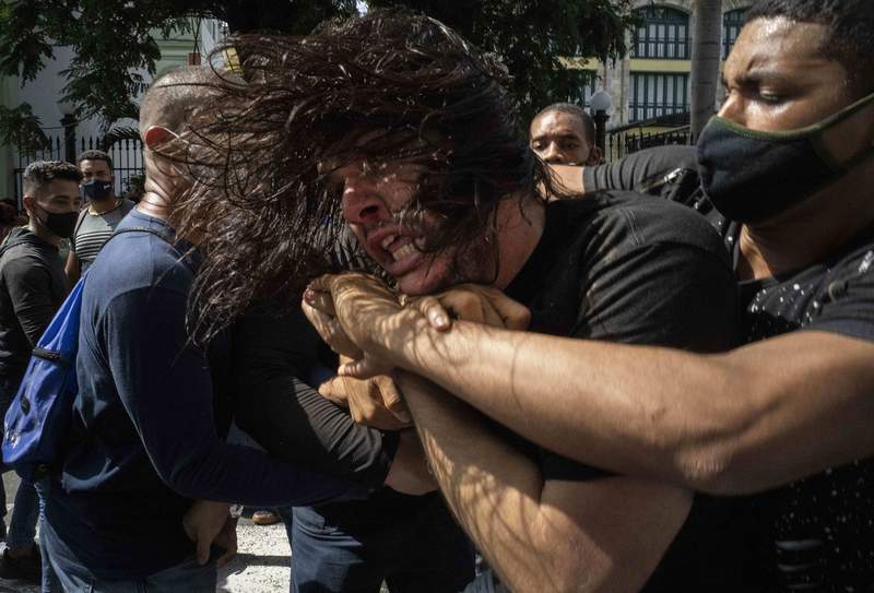 Protesters in Cuba say they’ve been arrested without warrants, beaten in jail