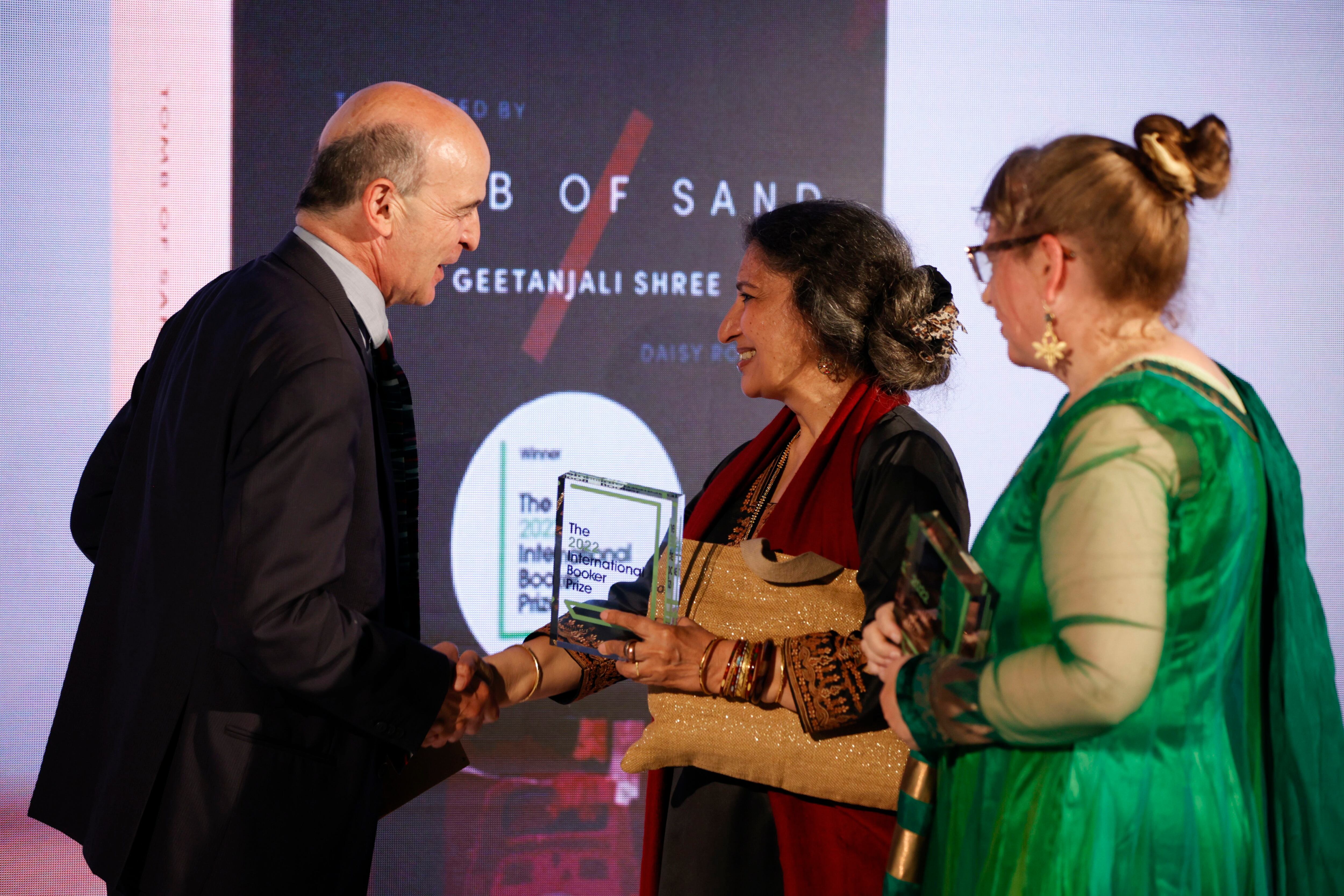 Indian novel ‘Tomb of Sand’ wins International Booker Prize