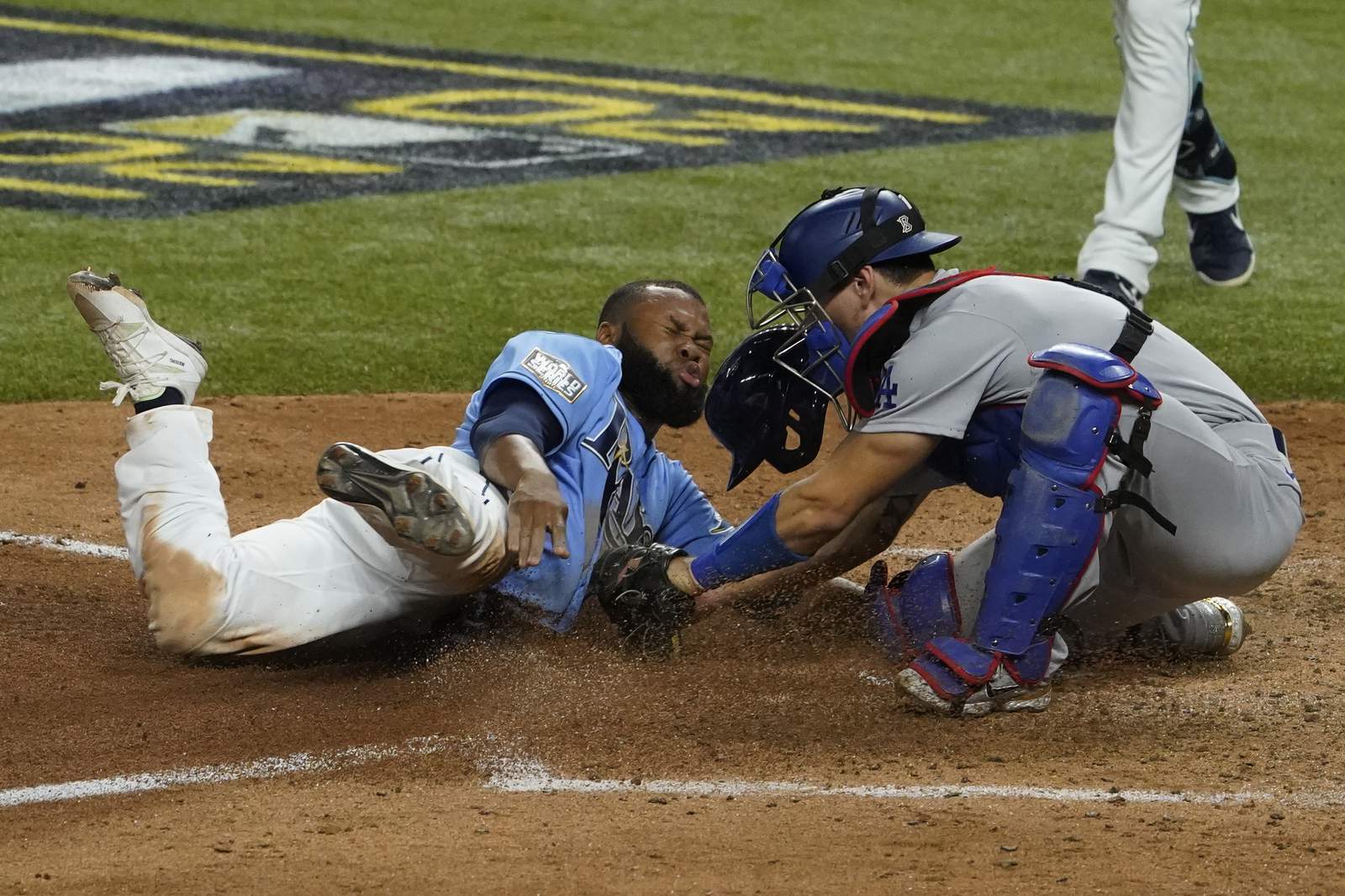 Margot out at home, Rays unable to steal Game 5 from Dodgers