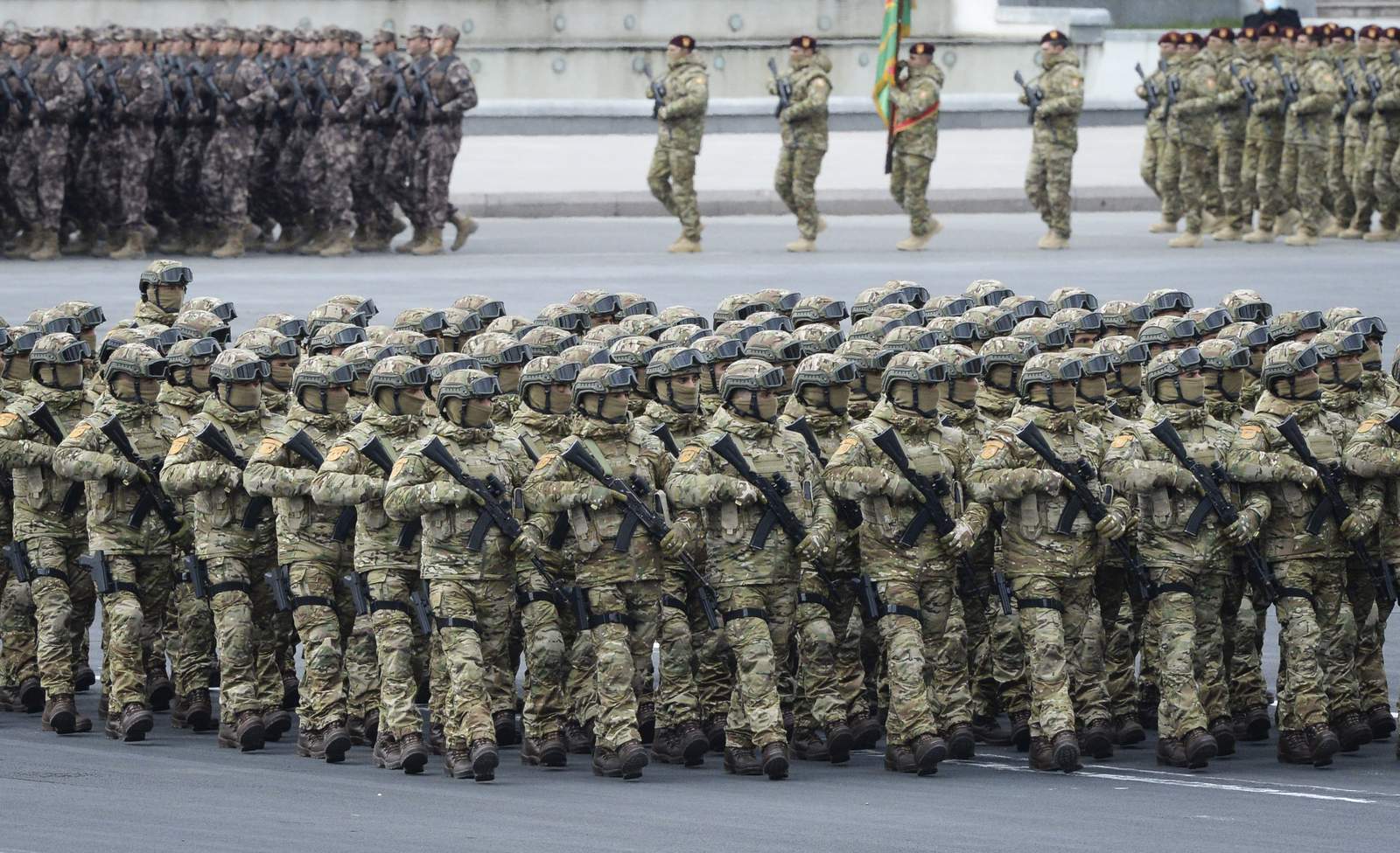 Azerbaijan holds parade after Nagorno-Karabakh fighting