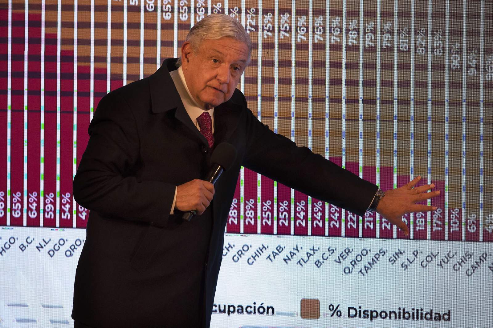 Mexican president works from isolation after virus test
