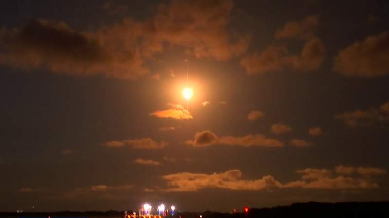 PHOTOS: Historic Inspiration4 launch creates breathtaking light show in the sky
