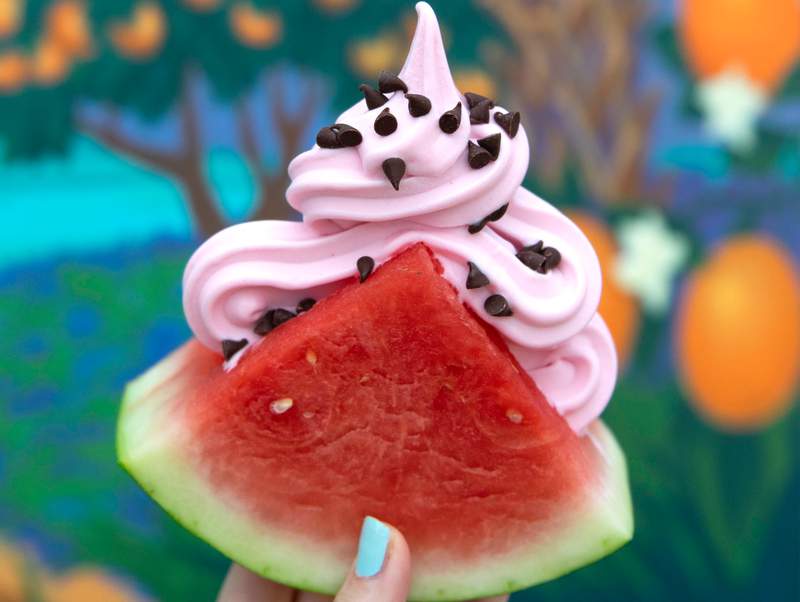 New summer treat: Disney serves up new Dole Whip flavor in watermelon wedge