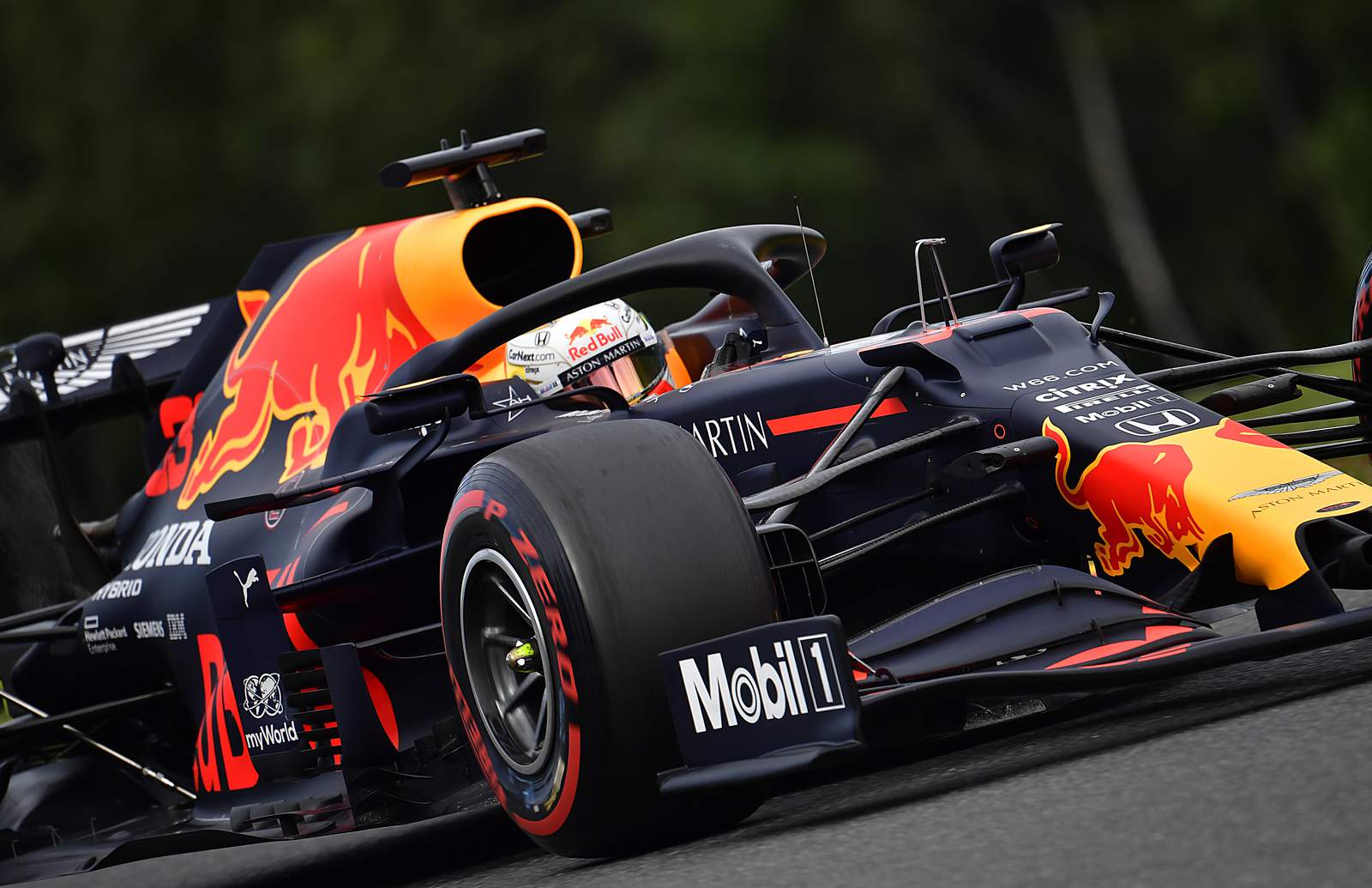 Verstappen leads 2nd practice at Belgian GP, Ricciardo 2nd
