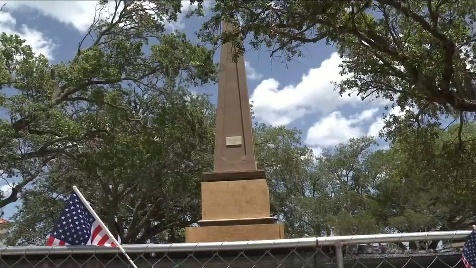 The fight over removing Floridas oldest Civil War monument in St. Augustine