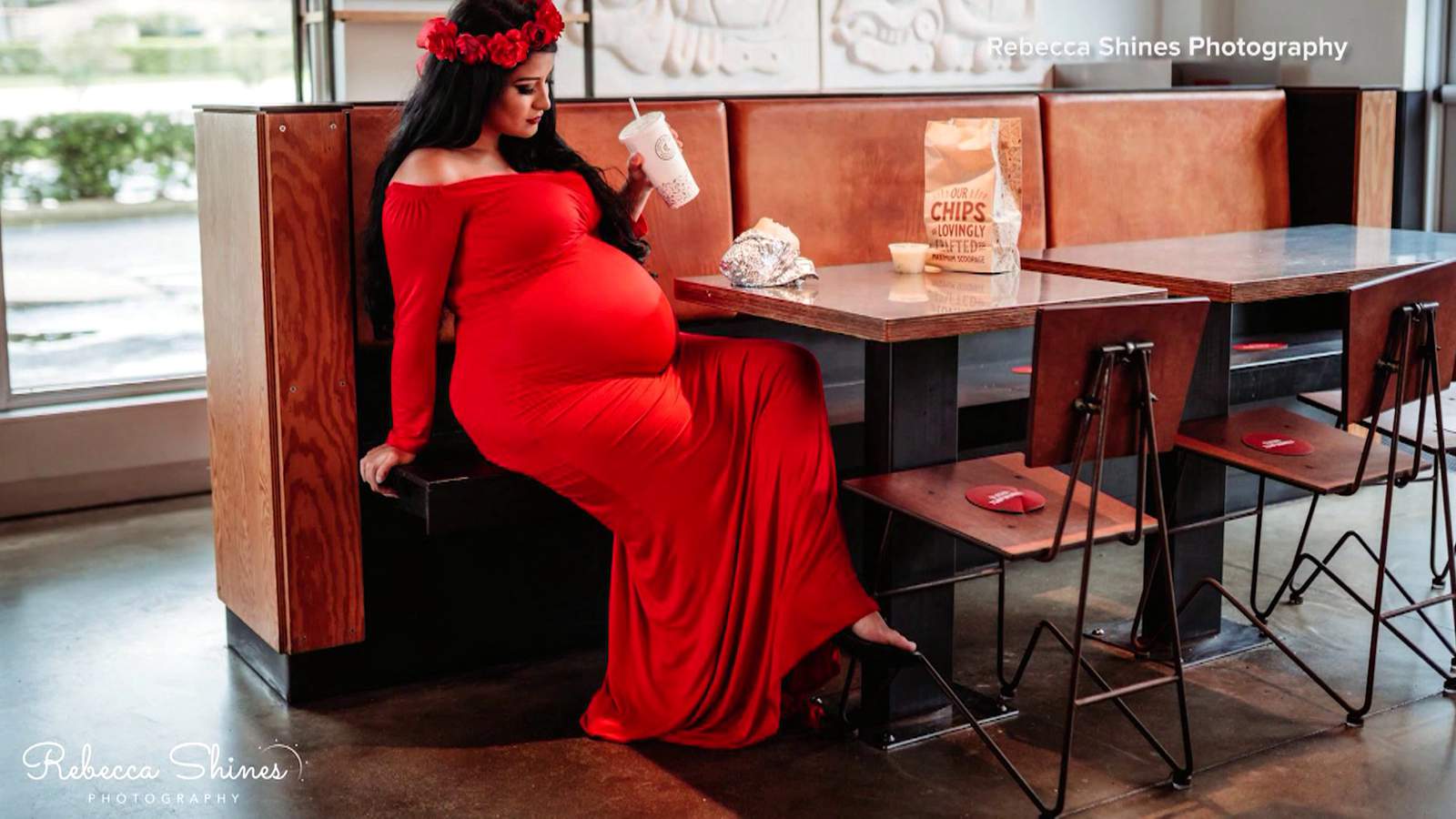 Lake Mary mom channeled pregnancy cravings in Chipotle photo shoot