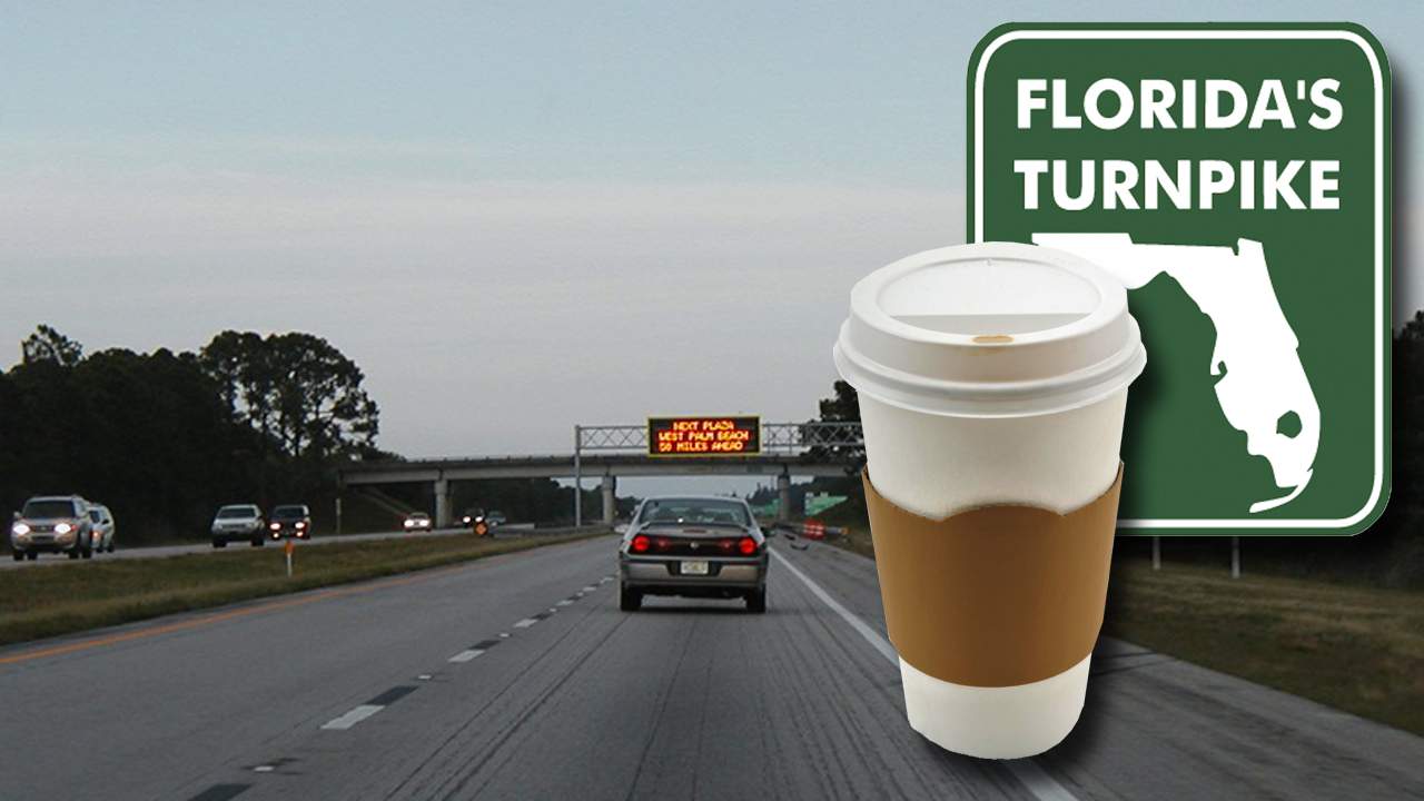 Florida’s Turnpike to offer free coffee during Thanksgiving travel