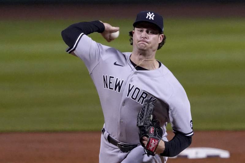 LEADING OFF: Yanks' Cole faces Jays with wild card in sight