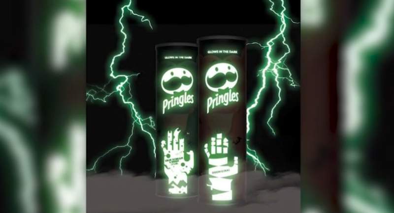 Pringles releases glow-in-the-dark cans