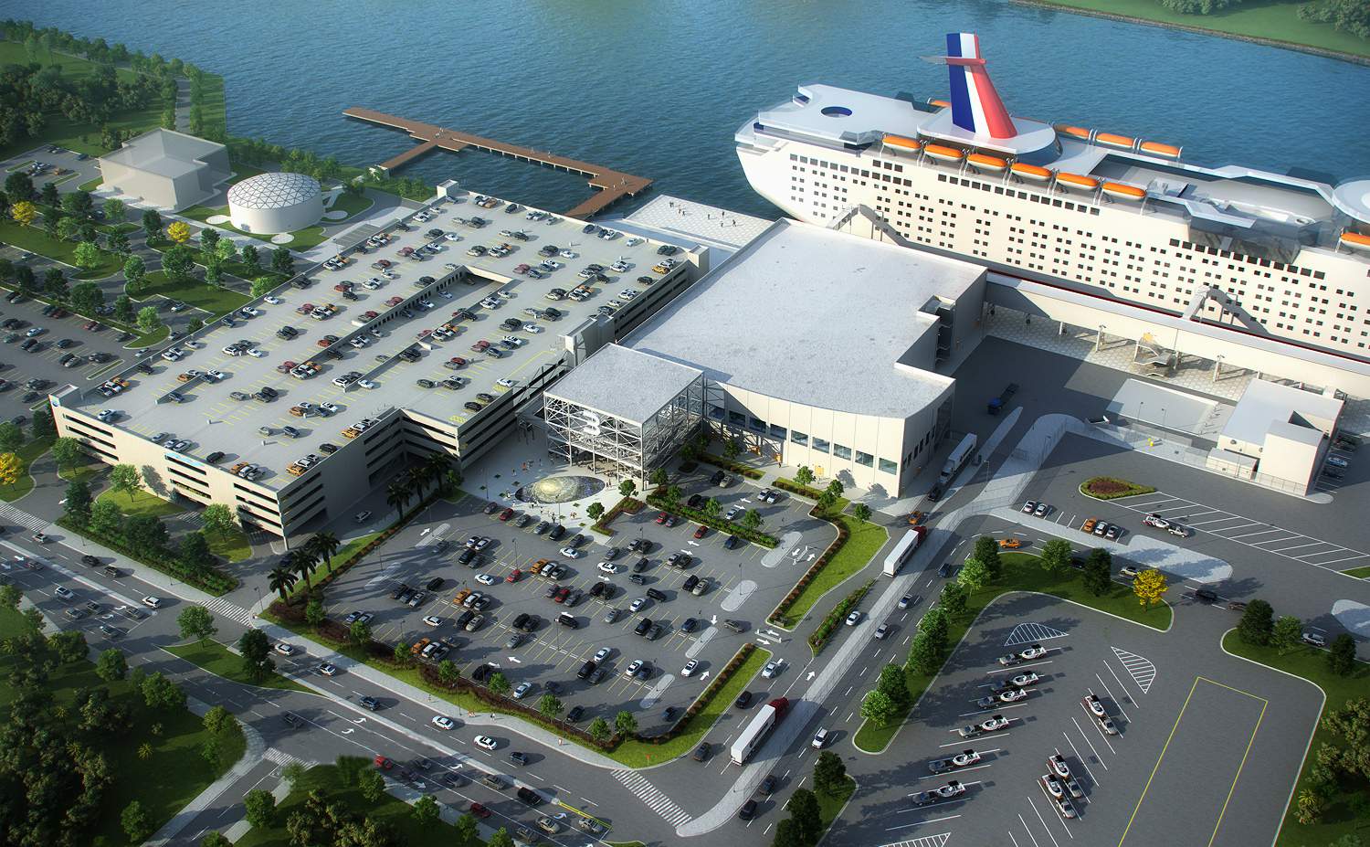 Port Canaveral’s new $155M cruise terminal remains unused due to pandemic