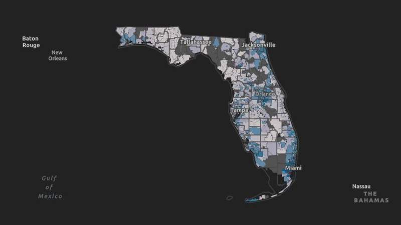 Interactive map shows coronavirus cases by zip code in Florida