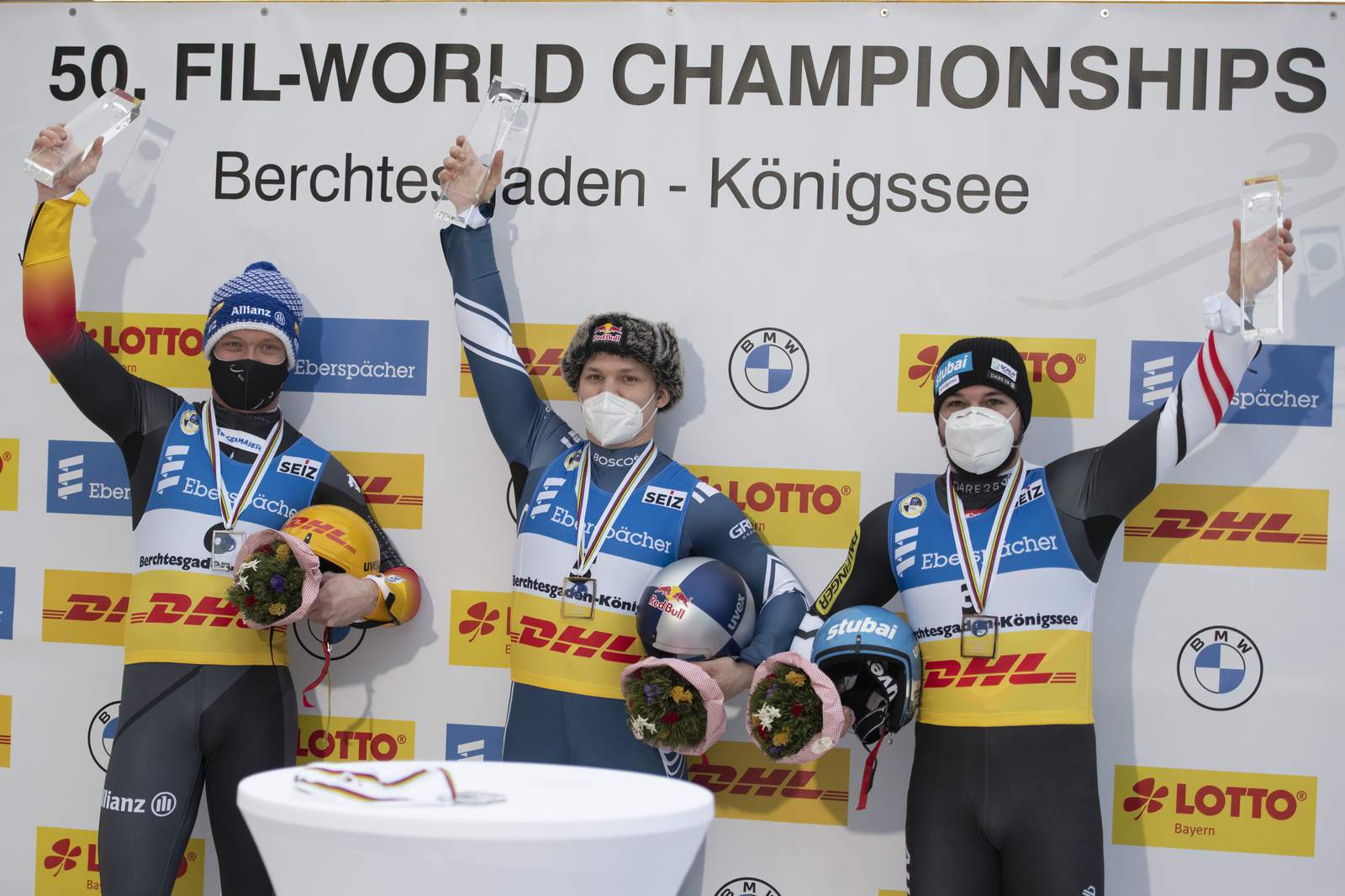 Repilov wins luge title, without Russian flag and anthem